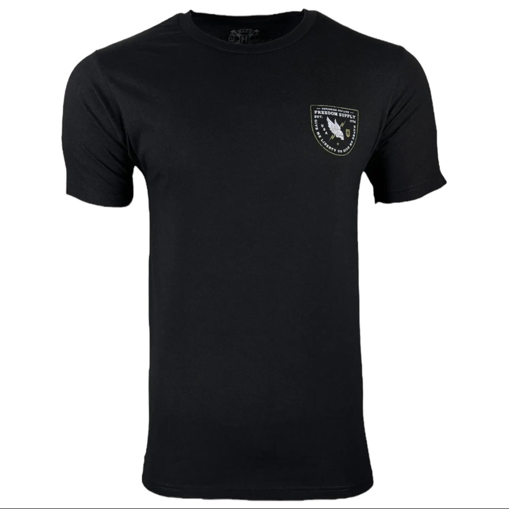 Howitzer Style Men's T-Shirt Freedom Line Military Grunt MFG - Picture 2 of 10
